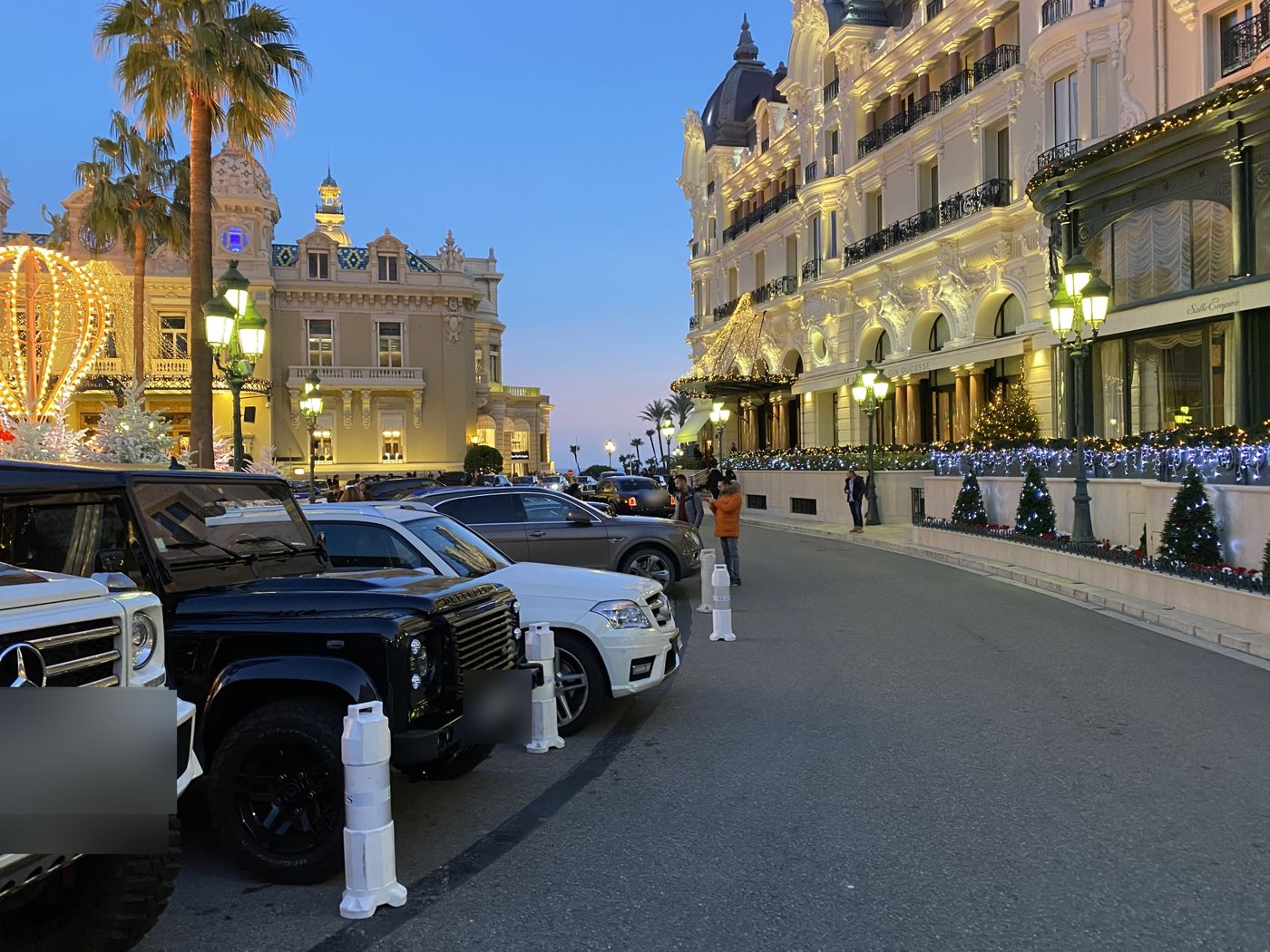 Monte-Carlo, à l'heure bleue.